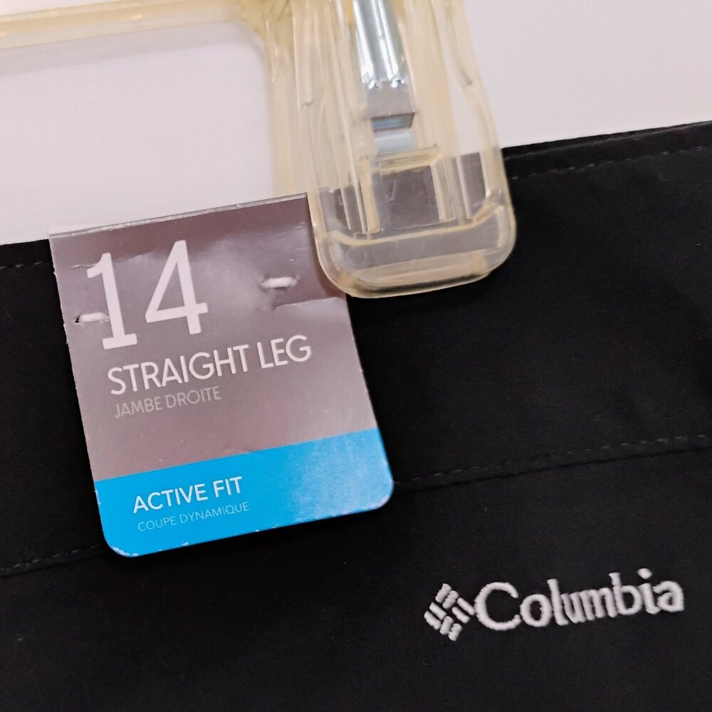 NWT Columbia Omni-Shield Womens Black Convertible Pants UPF 50 Size 14S Short - Picture 4 of 12